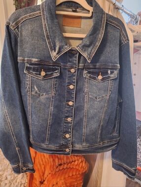 Judy Blue Denim Jacket Size 3xl